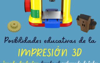 cartel de la Jornada de impresión 3d